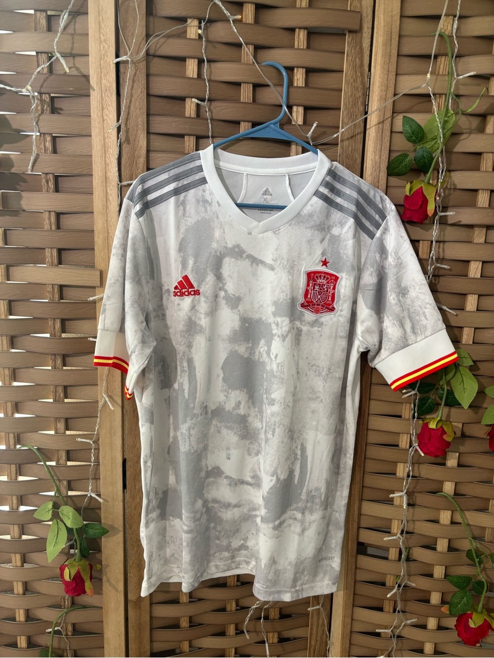 Adidas men's Spain away jersey